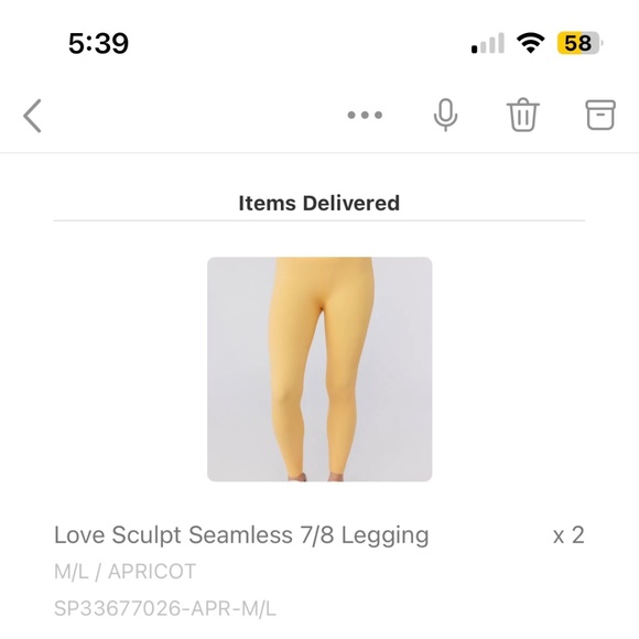 Spiritual Gangster leggings - Picture 5 of 5